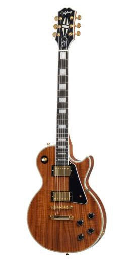 Epiphone EILCKNAGH Les Paul Custom Koa - Natural D LIST