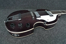 Charger l&#39;image dans la galerie, Hofner HI-459-PE-TBK Ignition Pro Guitare électrique de style violon - Noir transparent 
