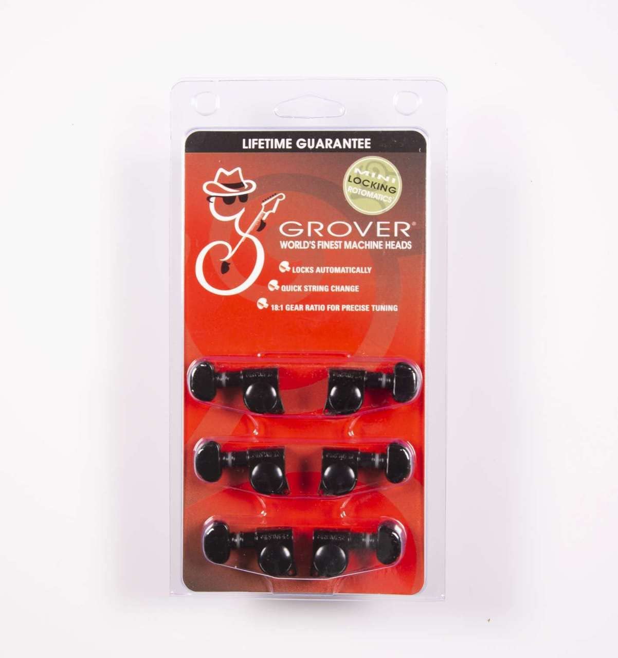 Grover 406G Rotomatic 18:1 Self Locking 3 Per Side Machine Heads - Gold for sale online | UK Grover 406G Rotomatic 18:1 Self Locking 3 Per Side Machine Heads - Gold for sale online | UK