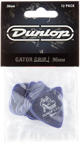 Dunlop 417P96 .96mm Gator Grip Picks, 12-Pack-(6921204629698)