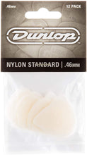 Load image into Gallery viewer, Dunlop 44P.46 Nylon Standard, White, .46mm, 12/Player&#39;s Pack-(6921134014658)
