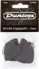 Load image into Gallery viewer, Dunlop 44P.73 .73mm Nylon Standard Guitar Picks, 12-Pack-(6921157378242)
