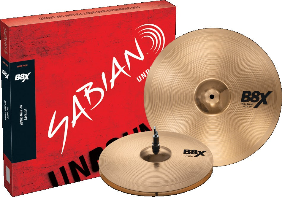 SABIAN 45011X B8X First Pack w/14