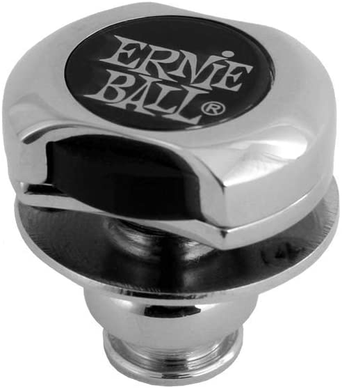 Ernie Ball 4600 Super Strap Locks, Pair - Nickel-(6926426800322)
