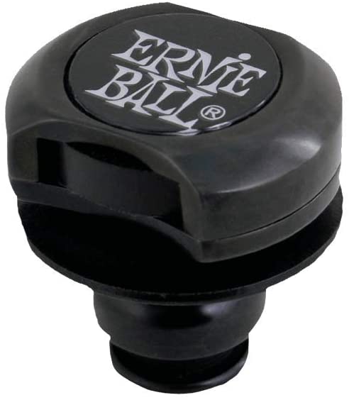 Ernie Ball 4601 Super Strap Locks, Pair - Black-(6926427521218)