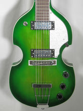 Charger l&#39;image dans la galerie, Hofner HI-459-PE-GR Ignition Pro Guitare électrique style violon - Vert 

