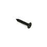 Humbucker Mounting Ring Screws - #2x1/2”, Phillips, Flat, Black