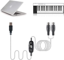 Load image into Gallery viewer, USB to MIDI Cable Converter 2 in 1
