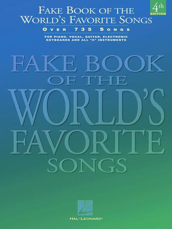 FAKE BOOK OF THE WORLD'S FAVORITE SONGS – 4TH EDITION C Edition-(7738920108287)