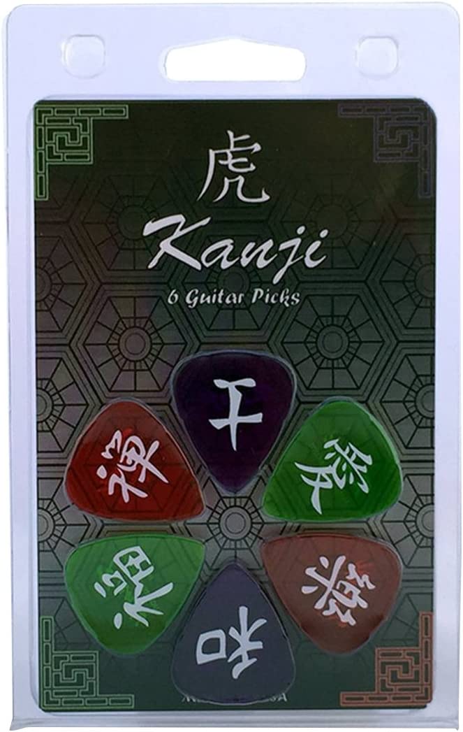Kanji Hot picks - 6 Pack of Picks