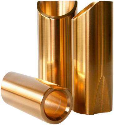 The Rock Slide Polished Brass Guitar Slide - X-Large