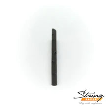 Load image into Gallery viewer, Black STRING SAVER ACOUSTIC SADDLE COMPENSATED 1/8&quot; 73.1X3.2MM PS-9280-C0-(7764269990143)
