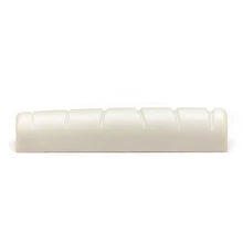 Load image into Gallery viewer, White GIBSON STYLE TUSQ SLOTTED ACOUSTIC NUT 44MM PQ-6400-00
