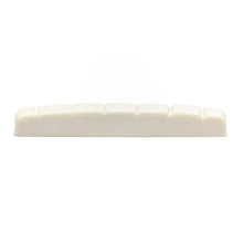 Load image into Gallery viewer, White TUSQ XL Strat Style NUT FLAT BOTTOM (PQL-5010-00)
