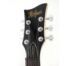Charger l&#39;image dans la galerie, Hofner HOF-HCT-SH-DLX- BK-O Deluxe Shorty Guitare électrique de voyage - Noir - avec housse 
