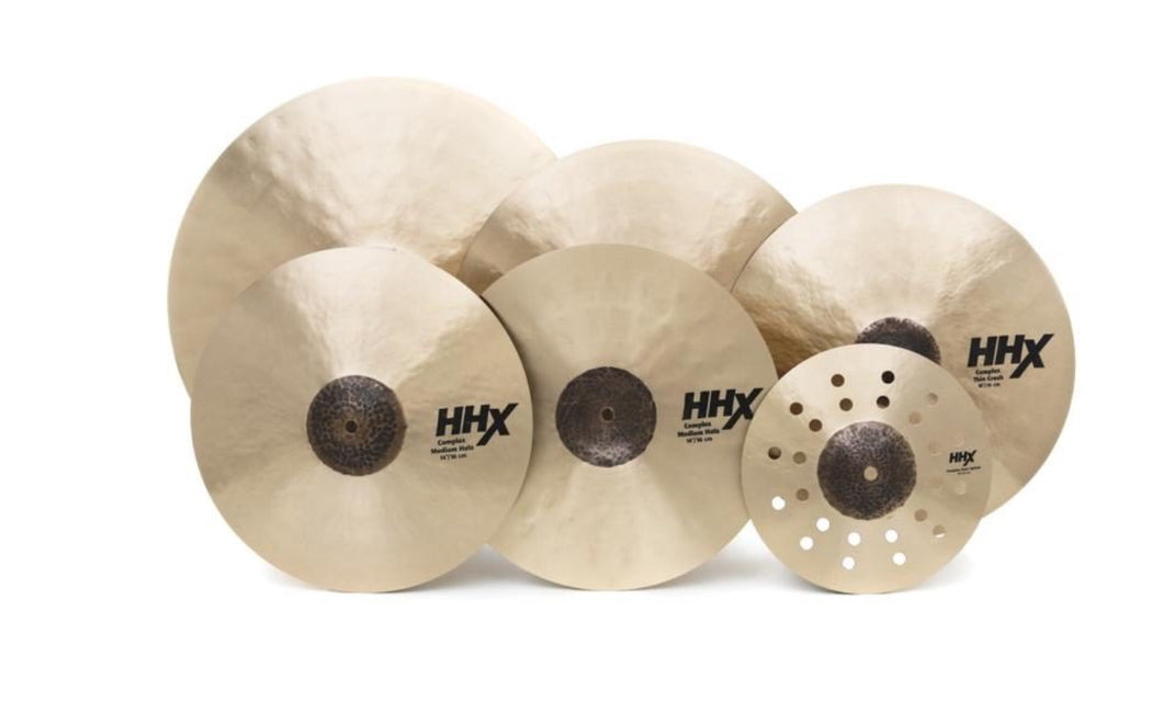 Sabian 15005XCN-PW HHX Complex Praise and Worship Cymbal Set - 10-/14-/16-/18-/21-inch
