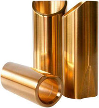 Load image into Gallery viewer, The Rock Slide Polished Brass Guitar Slide - Small
