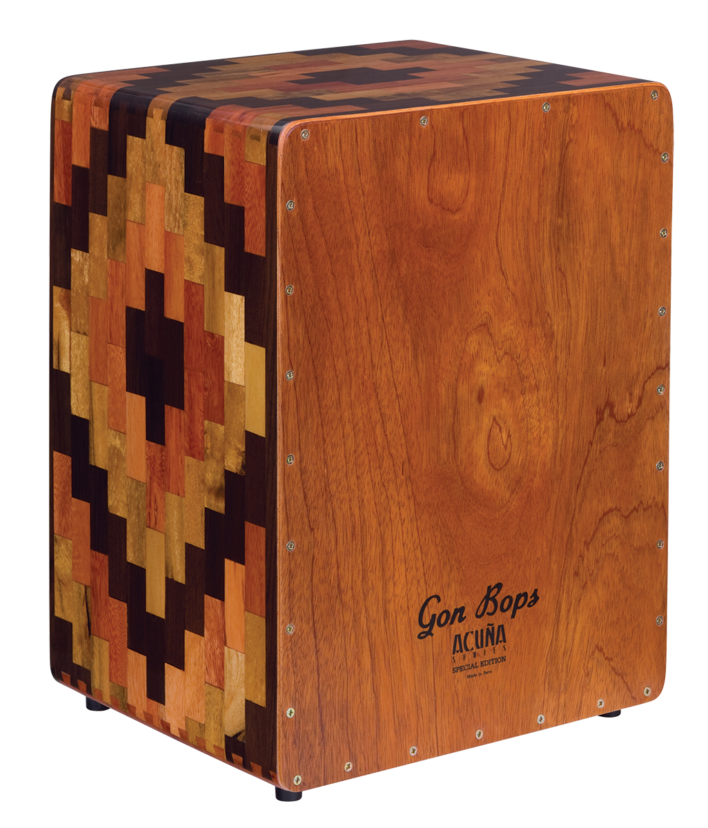 Gon Bops Alex Acuna Special Edition Cajon with Carrying Bag