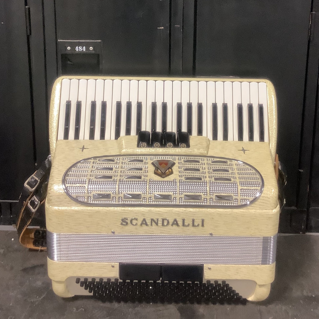 Scandalli Accordion 120 Bass MADE IN ITALY - Pre Owned