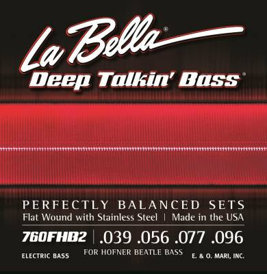 La Bella 760FHB2 Deep Talkin' Beatle Bass Flatwound Bass