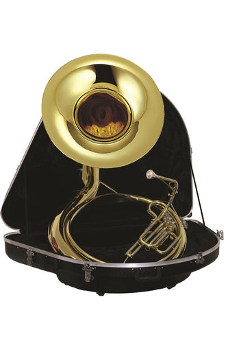 B - U.S.A. Sousaphone Tuba Lacquer - Gold Color-(6911538659522)