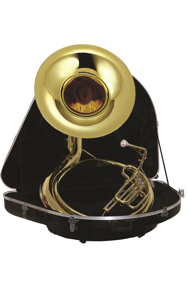 B - U.S.A. Sousaphone Tuba Lacquer - Gold Color-(6911538659522)