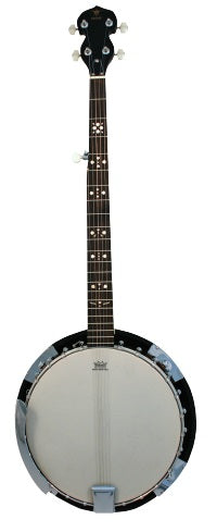 Danville USA 5 String 24 Bracket Banjo, Equipped with Remo heads-(6670302970050)