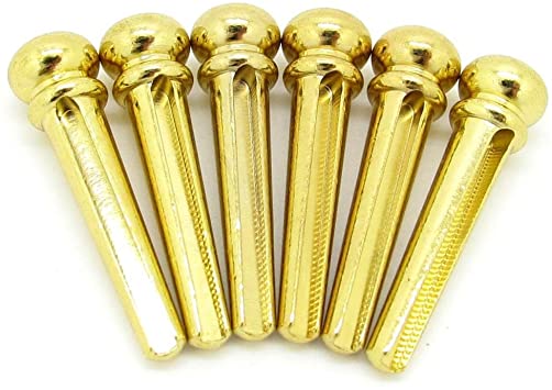 Brass Bridge Pins - Set of 6