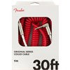 Load image into Gallery viewer, FIESTA RED 30 FOOT ORIGINAL SERIES COIL INSTRUMENT CABLE-(7795055231231)
