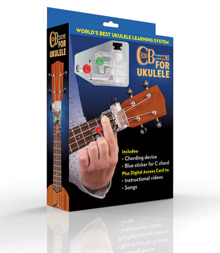 ChordBuddy USA Ukulele Buddy Learning System with Song Book-(6684064940226)