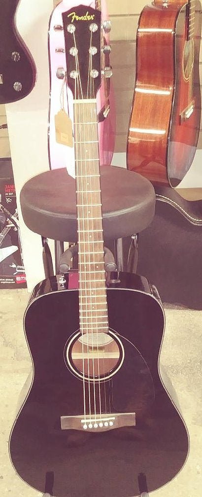 Fender CD-60 Acoustic Dreadnought Guitar - Noir - Occasion