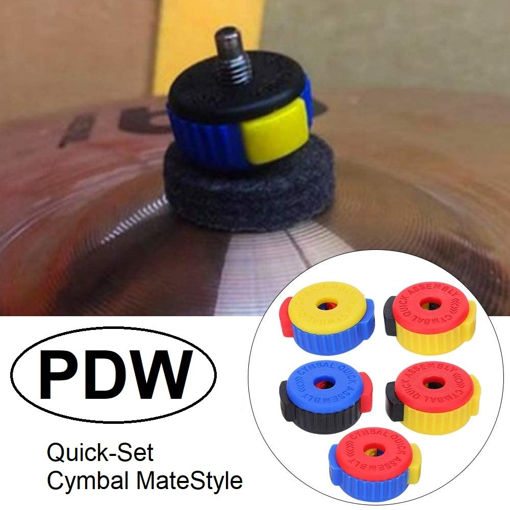 PDW DRUMS QC STYLE Quick-Set Cymbal Mate Style Release Top