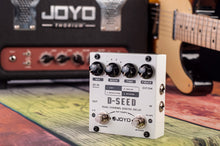 Load image into Gallery viewer, JOYO D-SEED DUAL CHANNEL DIGITAL COPY, ANALOG, REVERSE, MODULATION Guitar Effect Pedal
