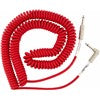 Load image into Gallery viewer, FIESTA RED 30 FOOT ORIGINAL SERIES COIL INSTRUMENT CABLE-(7795055231231)
