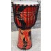 Load image into Gallery viewer, ECKO 65CM CARVED DJEMBE - ELEPHANT RED-(7890179981567)
