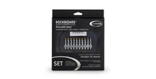 Load image into Gallery viewer, RockBoard PatchWorks Solderless Patch Cable Set - 300 cm / 118 7/64&quot; Cable + 10 Plugs - Chrome
