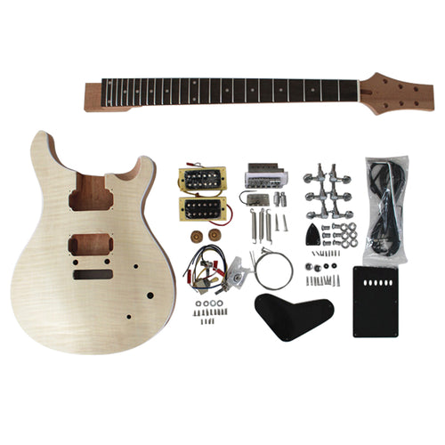 Custom DIY PRS Style Electric Guitar Kit-(6754474590402)