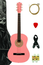Load image into Gallery viewer, De Rosa USA 38&quot; Acoustic Guitar Complete Package
