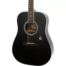 Load image into Gallery viewer, Epiphone Songmaker DR-100 Acoustic Guitar - Black-(7763986317567)
