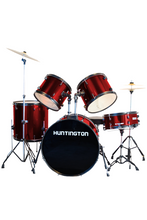 Load image into Gallery viewer, Huntington USA 5 Piece Drum Kit Complete Full Size
