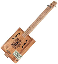 Load image into Gallery viewer, Hinkler 3 String Electric Blues Box Slide Guitar Kit (EBB)
