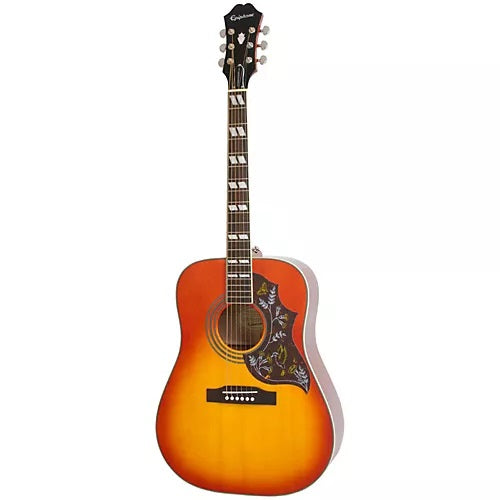 Epiphone Hummingbird Studio Acoustic-Electric Guitar - Faded Cherry Sunburst-(7757768884479)