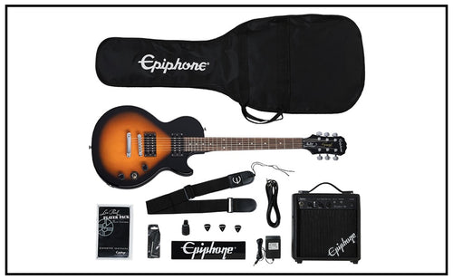 Epiphone Les Paul Electric Guitar Player Pack - Vintage Sunburst-(7763980681471)