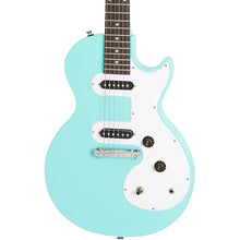 Load image into Gallery viewer, Epiphone Les Paul Melody Maker E1 Electric Guitar - Turquoise-(7763993002239)
