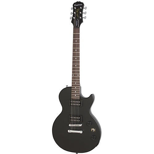 Epiphone Les Paul Special Satin E1 Electric Guitar - Vintage Worn Ebony-(7757279854847)