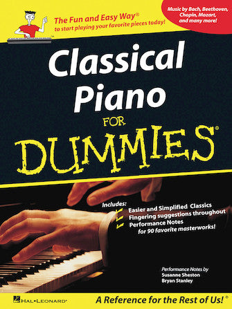 CLASSICAL PIANO MUSIC FOR DUMMIES A Reference for the Rest of Us!-(7633932910847)