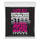 Ernie Ball 2248EB Stainless Steel Slinky Guitar Strings - Super .009-.042-(7955183763711)