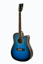 Load image into Gallery viewer, De Rosa USA Cutaway Acoustic-Electric Dreadnought Guitar Matte Finish
