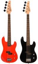 Load image into Gallery viewer, Huntington USA 4 String Short Scale Electric Bass Guitar
