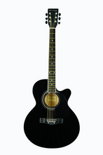 Load image into Gallery viewer, Huntington USA Thin Line Dreadnought Cutaway Acoustic Guitars
